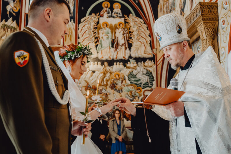 Początek ślubu prawosławnego