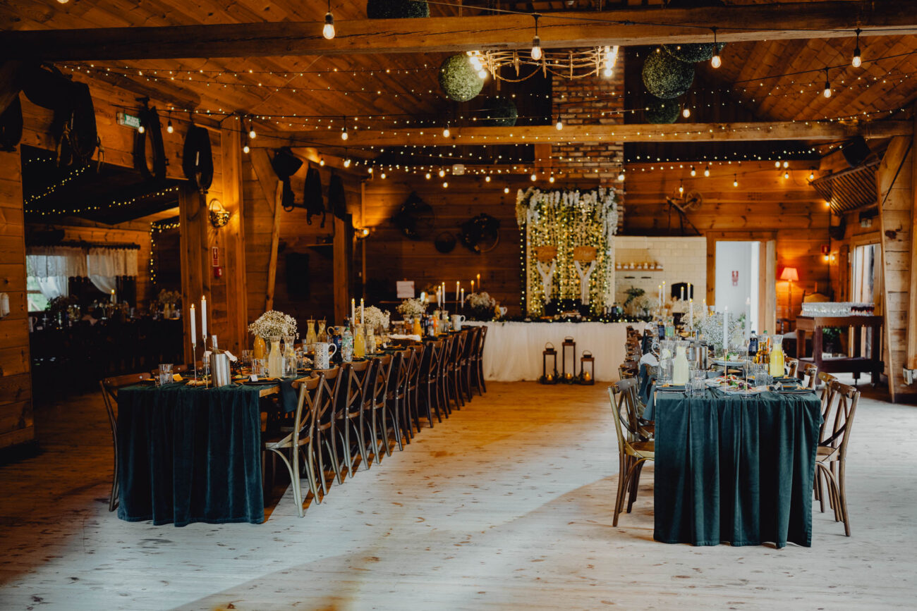 Sala Biesiadna Stodoły weselnej Folwark Nadawki.